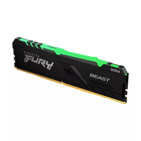 KINGSTON 8G (1x8G) D4 3600Mhz FURY Beast RGB o-La Halle Informatique-[product_reference]