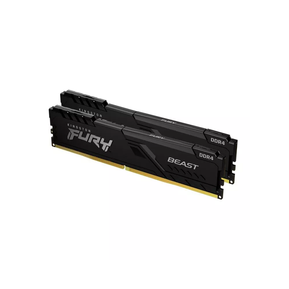 KINGSTON 16G (2x8G) D4 3600Mhz FURY Beast Black-La Halle Informatique-[product_reference]