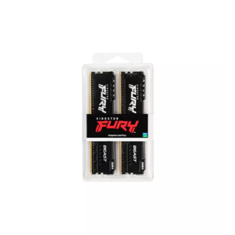 KINGSTON 16G (2x8G) D4 3600Mhz FURY Beast Black-La Halle Informatique-[product_reference]