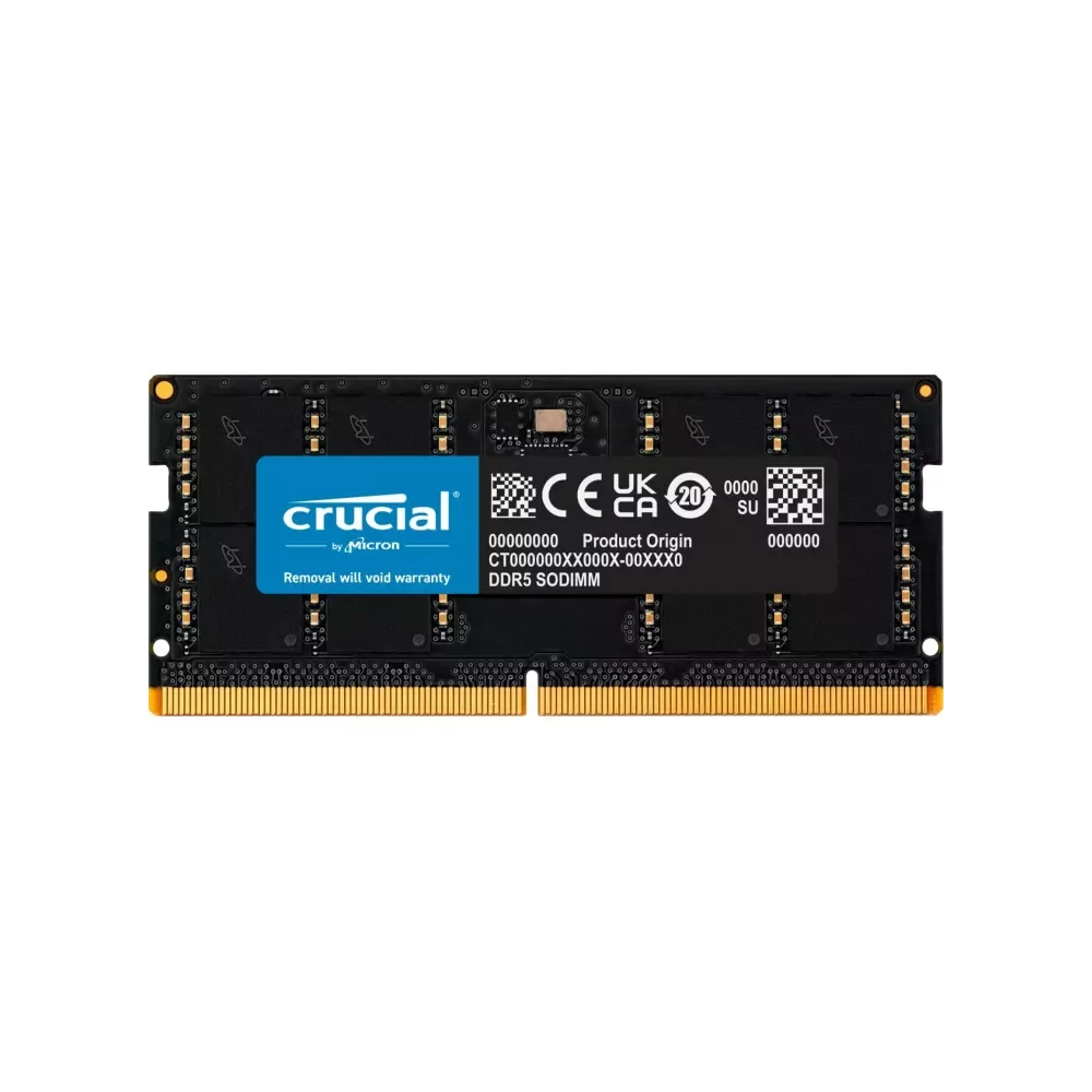 CRUCIAL SODIMM 32G (1x32G) DDR5-4800 *CT32G48C40S5-La Halle Informatique-[product_reference]