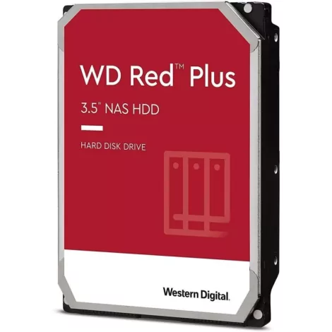 Western Digital Red Plus WD40EFPX disque dur 4 To 5400 tr/min 256 Mo 3.5" Série ATA III-La Halle Informatique-[product_reference