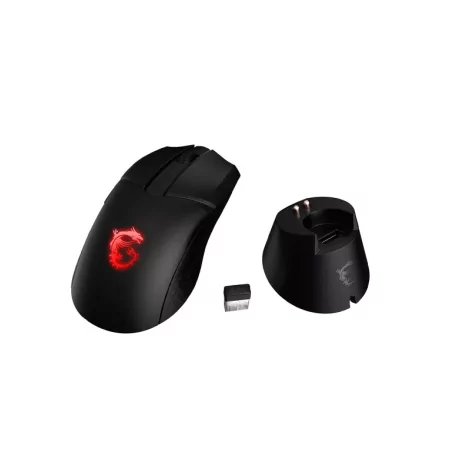 MSI CLUTCH GM31 LIGHTWEIGHT WIRELESS souris Jouer Droitier RF sans fil Optique 12000 DPI-La Halle Informatique-[product_referenc