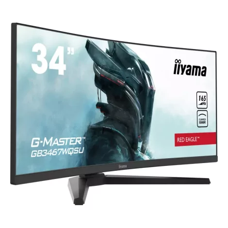 iiyama G-MASTER GB3467WQSU-B5 écran plat de PC 86,4 cm (34") 3440 x 1440 pixels UltraWide Quad HD LED Noir-La Halle Informatique