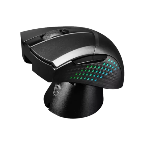 MSI CLUTCH GM51 LIGHTWEIGHT WIRELESS souris Jouer Droitier RF Wireless + Bluetooth + USB Type-C Optique 26000 DPI-La Halle Infor