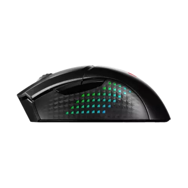 MSI CLUTCH GM51 LIGHTWEIGHT WIRELESS souris Jouer Droitier RF Wireless + Bluetooth + USB Type-C Optique 26000 DPI-La Halle Infor