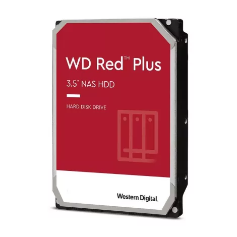 Western Digital Red Plus WD60EFPX disque dur 6 To 5400 tr/min 256 Mo 3.5" Série ATA III-La Halle Informatique-[product_reference