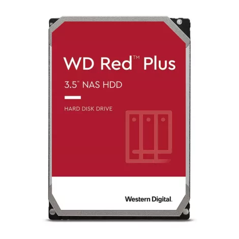 Western Digital Red Plus WD60EFPX disque dur 6 To 5400 tr/min 256 Mo 3.5" Série ATA III-La Halle Informatique-[product_reference