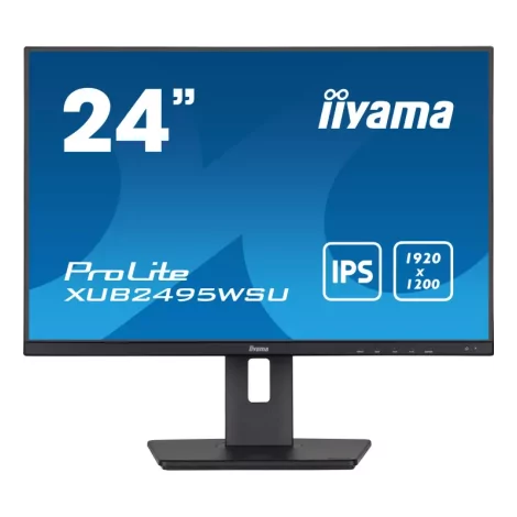 iiyama ProLite XUB2495WSU-B5 écran plat de PC 61,2 cm (24.1") 1920 x 1200 pixels WUXGA LCD Noir-La Halle Informatique-[product_r