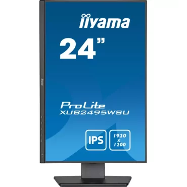 iiyama ProLite XUB2495WSU-B5 écran plat de PC 61,2 cm (24.1") 1920 x 1200 pixels WUXGA LCD Noir-La Halle Informatique-[product_r