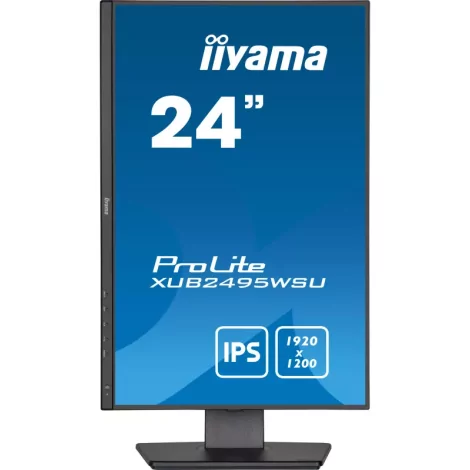 iiyama ProLite XUB2495WSU-B5 écran plat de PC 61,2 cm (24.1") 1920 x 1200 pixels WUXGA LCD Noir-La Halle Informatique-[product_r