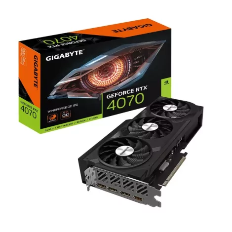 GIGABYTE GV-N4070WF3OC-12GD carte graphique NVIDIA GeForce RTX 4070 12 Go GDDR6X-La Halle Informatique-[product_reference]