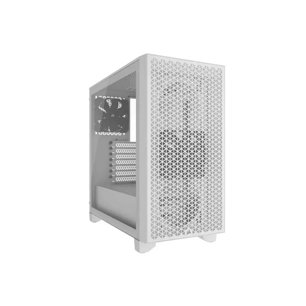 CORSAIR 3000D AIRFLOW TEMPERED GLASS MID-TOWER WHITE-La Halle Informatique-[product_reference]