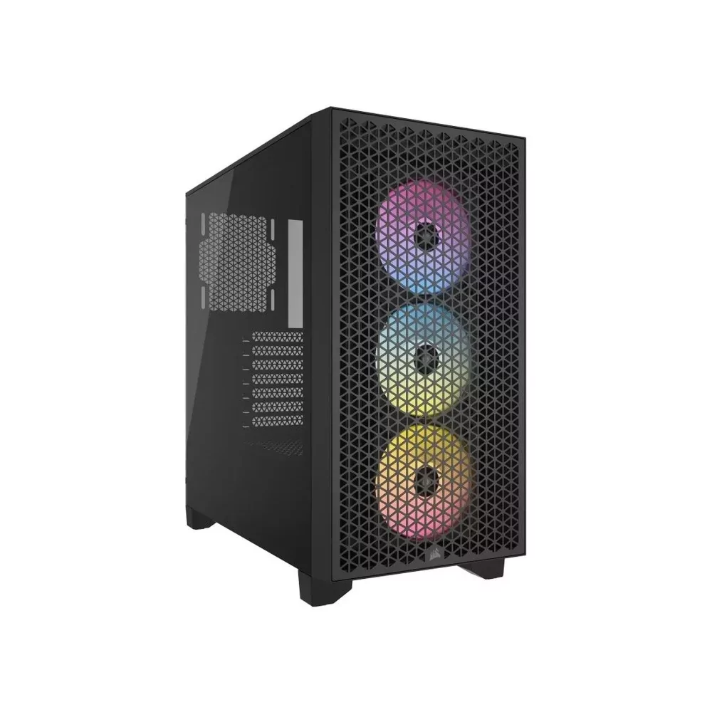 CORSAIR 3000D RGB AIRFLOW TEMPERED GLASS MID-TOWER BLACK-La Halle Informatique-[product_reference]