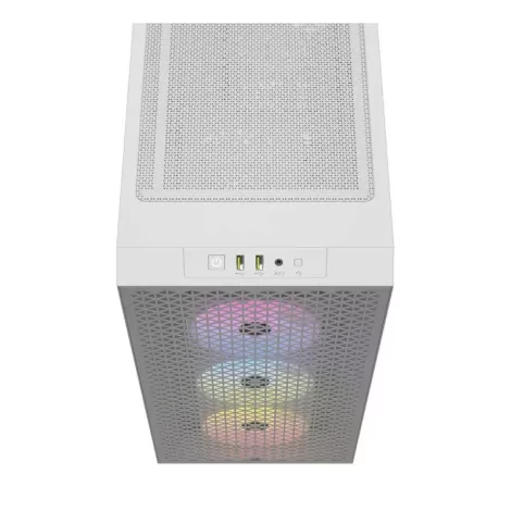 CORSAIR 3000D RGB AIRFLOW TEMPERED GLASS MID-TOWER WHITE-La Halle Informatique-[product_reference]