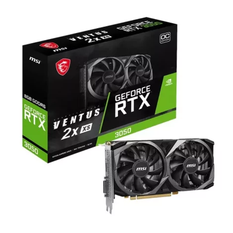 MSI VENTUS GEFORCE RTX 3050 2X XS 8G OC carte graphique NVIDIA 8 Go GDDR6-La Halle Informatique-[product_reference]