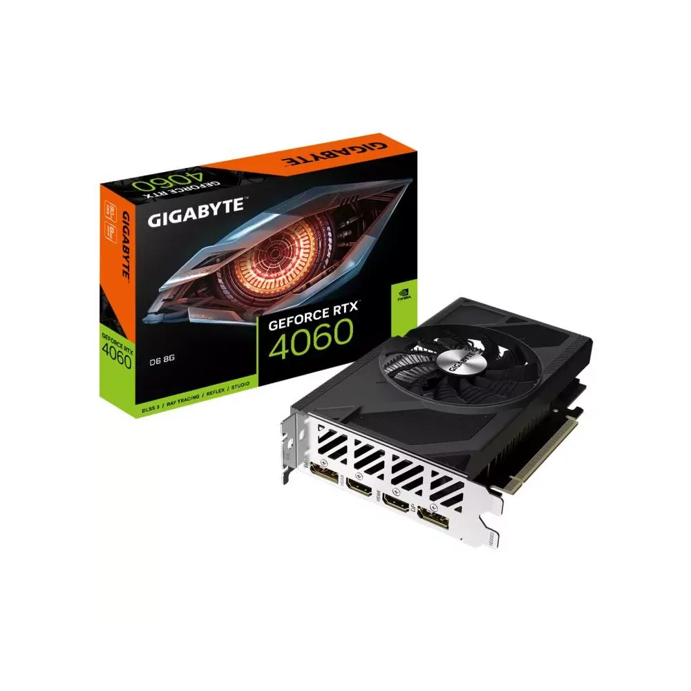 GIGABYTE GeForce RTX 4060 D6 NVIDIA 8 Go GDDR6-La Halle Informatique-[product_reference]