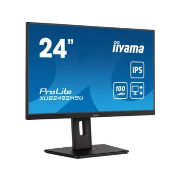 iiyama XUB2492HSU-B6 écran plat de PC 60,5 cm (23.8") 1920 x 1080 pixels Full HD LED Noir-La Halle Informatique-[product_referen