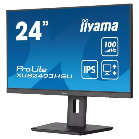 iiyama ProLite écran plat de PC 60,5 cm (23.8") 1920 x 1080 pixels Full HD LED Noir-La Halle Informatique-[product_reference]