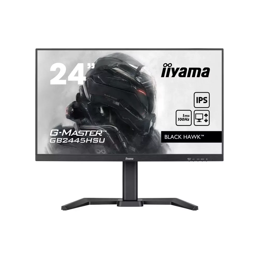 iiyama G-MASTER GB2445HSU-B1 écran plat de PC 61 cm (24") 1920 x 1080 pixels Full HD LED Noir-La Halle Informatique-[product_ref