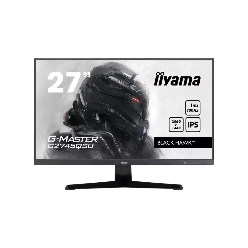 iiyama G-MASTER G2745QSU-B1 écran plat de PC 68,6 cm (27") 2560 x 1440 pixels Dual WQHD LED Noir-La Halle Informatique-[product_