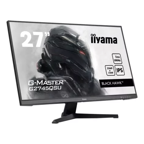 iiyama G-MASTER G2745QSU-B1 écran plat de PC 68,6 cm (27") 2560 x 1440 pixels Dual WQHD LED Noir-La Halle Informatique-[product_