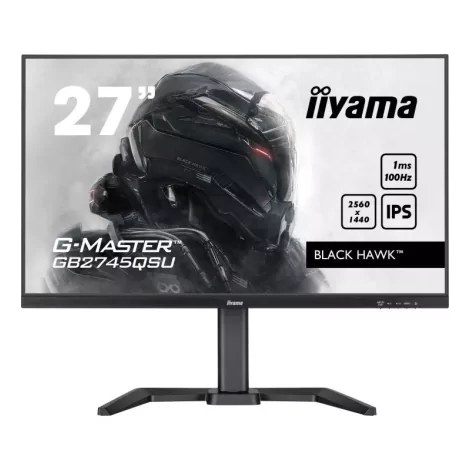 iiyama G-MASTER GB2745QSU-B1 écran plat de PC 68,6 cm (27") 2560 x 1440 pixels 2K Ultra HD LED Noir-La Halle Informatique-[produ