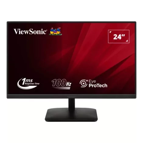 Viewsonic VA2408-MHDB écran plat de PC 61 cm (24") 1920 x 1080 pixels Full HD LED Noir-La Halle Informatique-[product_reference]