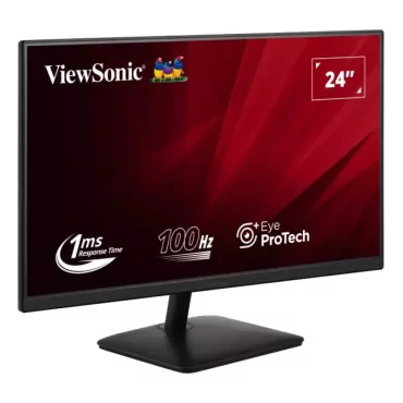 Viewsonic VA2408-MHDB écran plat de PC 61 cm (24") 1920 x 1080 pixels Full HD LED Noir-La Halle Informatique-[product_reference]