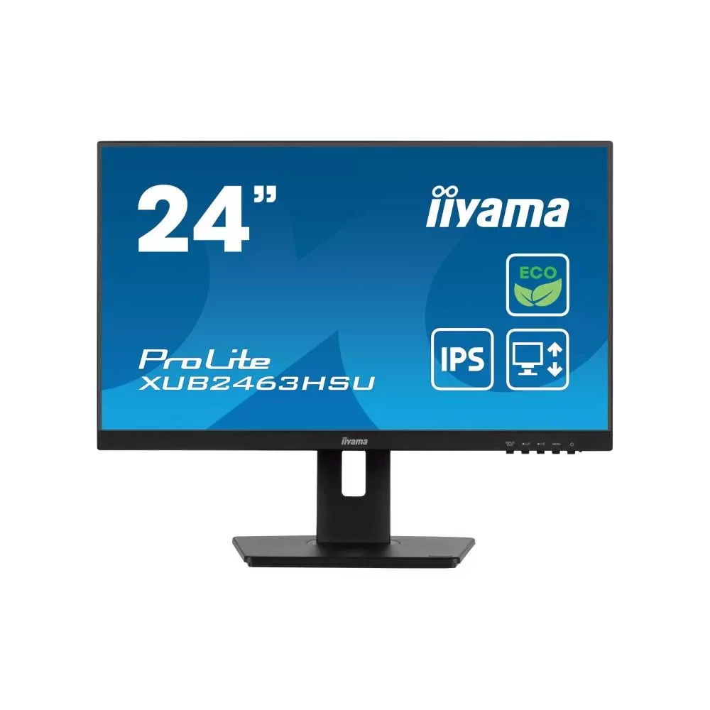 iiyama ProLite XUB2463HSU-B1 écran plat de PC 61 cm (24") 1920 x 1080 pixels Full HD LED Noir-La Halle Informatique-[product_ref