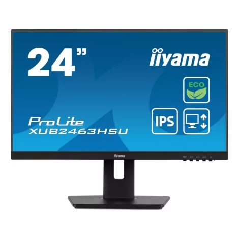 iiyama ProLite XUB2463HSU-B1 écran plat de PC 61 cm (24") 1920 x 1080 pixels Full HD LED Noir-La Halle Informatique-[product_ref