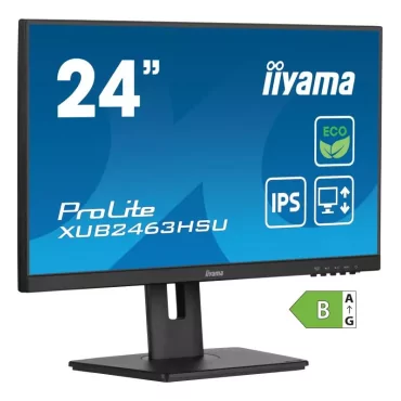 iiyama ProLite XUB2463HSU-B1 écran plat de PC 61 cm (24") 1920 x 1080 pixels Full HD LED Noir-La Halle Informatique-[product_ref