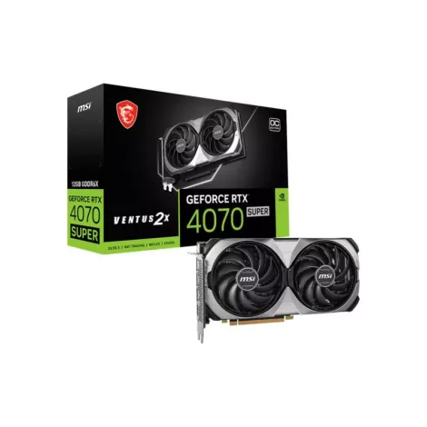 MSI VENTUS GeForce RTX 4070 SUPER 12G 2X OC NVIDIA 12 Go GDDR6X-La Halle Informatique-[product_reference]