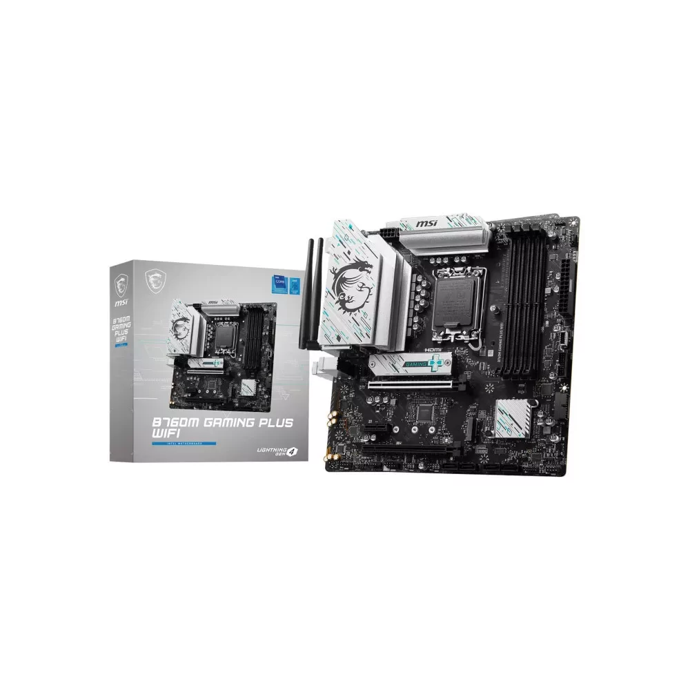 MSI B760M GAMING PLUS WIFI-La Halle Informatique-[product_reference]