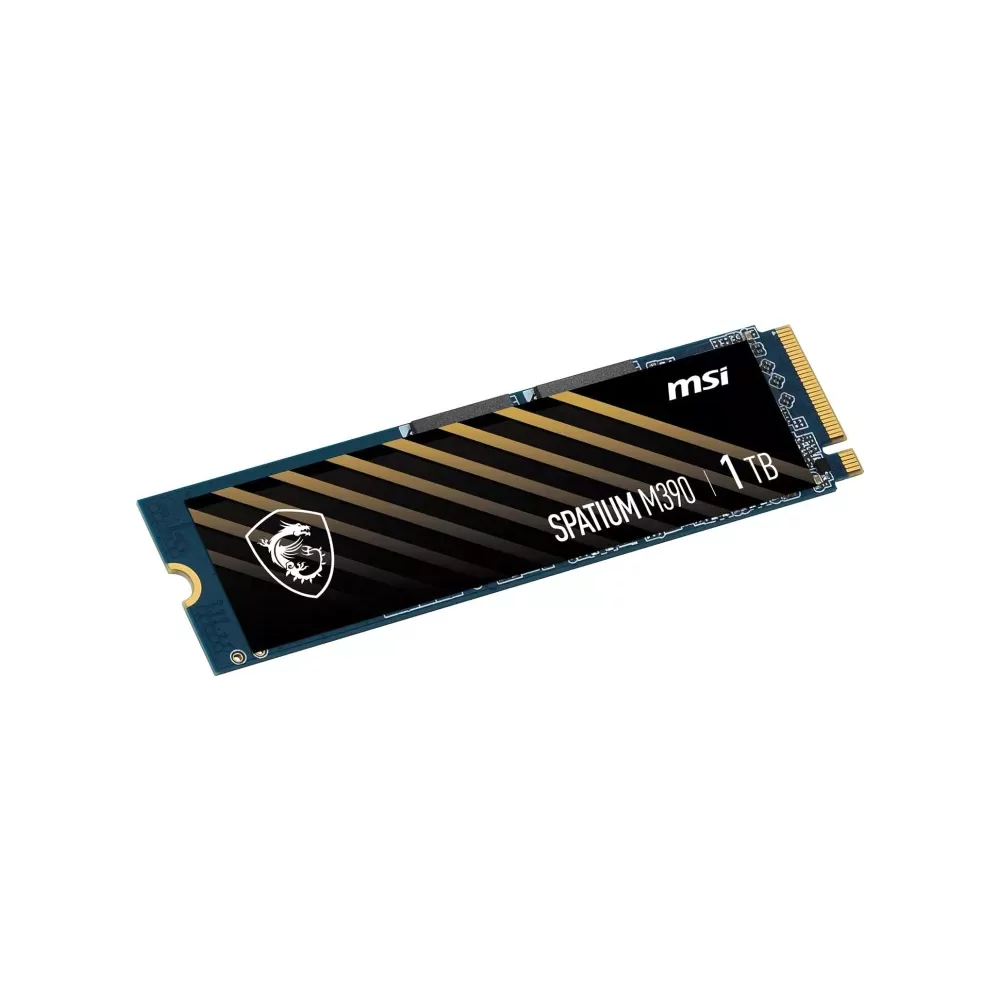 MSI SSD SPATIUM M390 PCIe 3.0 NVMe M.2 1TGB BULK-La Halle Informatique-[product_reference]