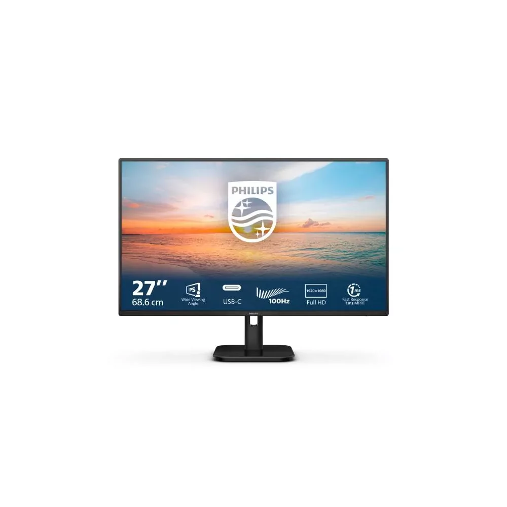 Philips 1000 series 27E1N1300A/00 écran plat de PC 68,6 cm (27") 1920 x 1080 pixels Full HD LCD Noir-La Halle Informatique-[prod