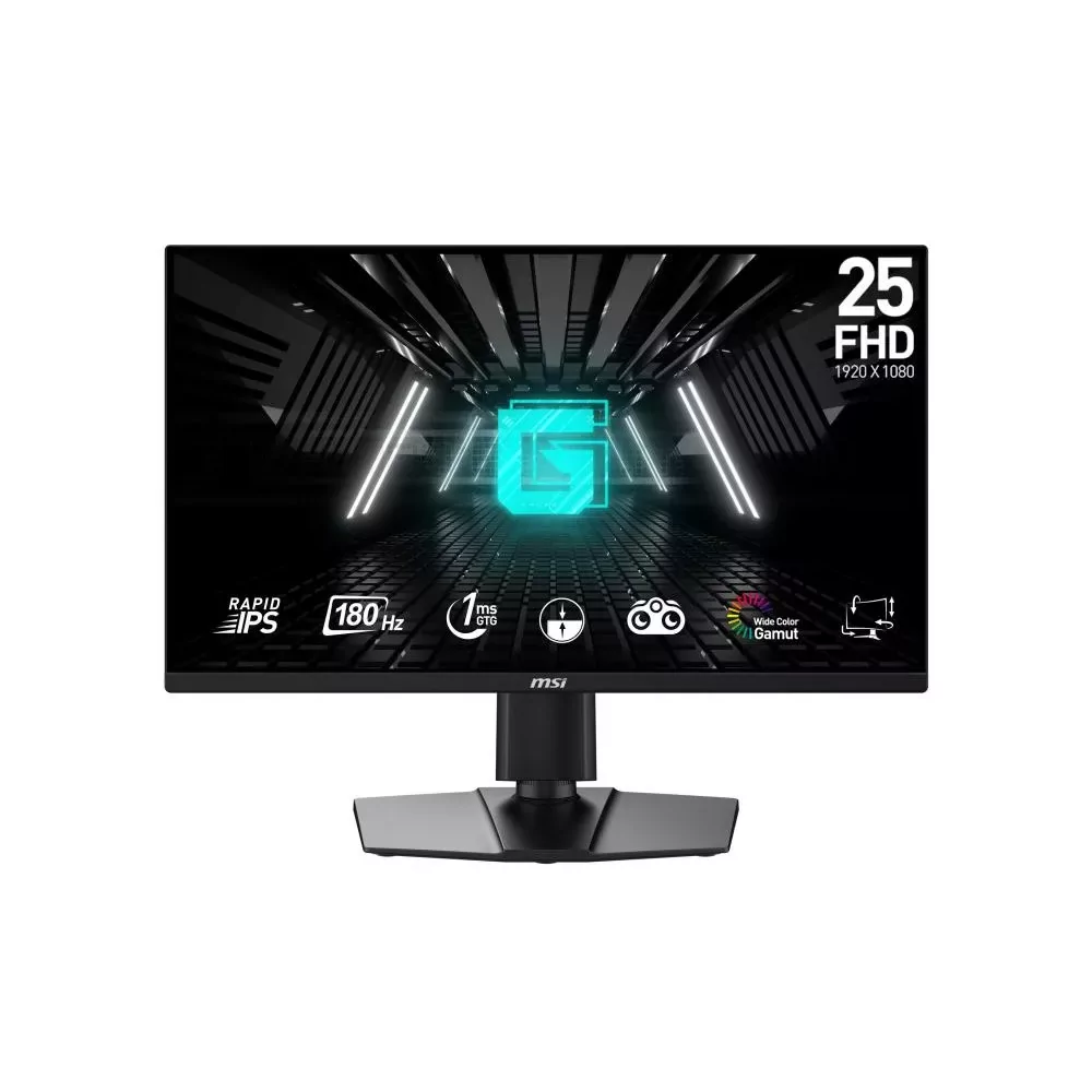 MSI G255PF E2 écran plat de PC 62,2 cm (24.5") 1920 x 1080 pixels Full HD LCD Noir-La Halle Informatique-[product_reference]