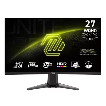 MSI MAG 27CQ6F écran plat de PC 68,6 cm (27") 2560 x 1440 pixels Quad HD LCD Noir-La Halle Informatique-[product_reference]