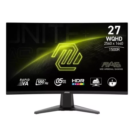 MSI MAG 27CQ6F écran plat de PC 68,6 cm (27") 2560 x 1440 pixels Quad HD LCD Noir-La Halle Informatique-[product_reference]