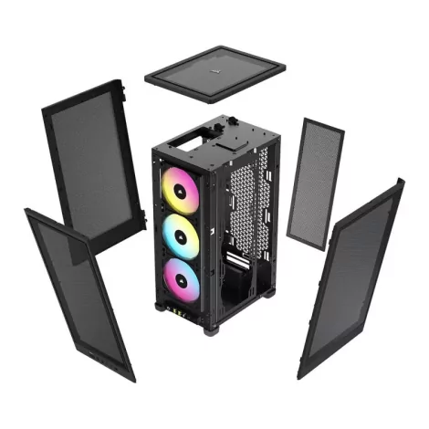 CORSAIR 2000D RGB AIRFLOW MINI ITX NOIR-La Halle Informatique-[product_reference]