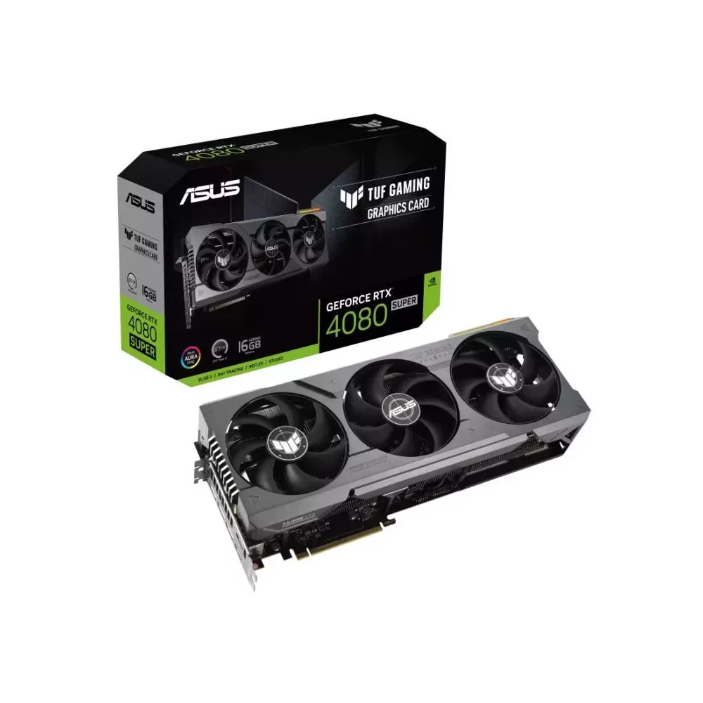 ASUS TUF Gaming TUF-RTX4080S-16G-GAMING NVIDIA GeForce RTX 4080 SUPER 16 Go GDDR6X-La Halle Informatique-[product_reference]