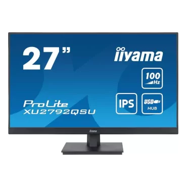 iiyama ProLite écran plat de PC 68,6 cm (27") 2560 x 1440 pixels Dual WQHD LED Noir-La Halle Informatique-[product_reference]