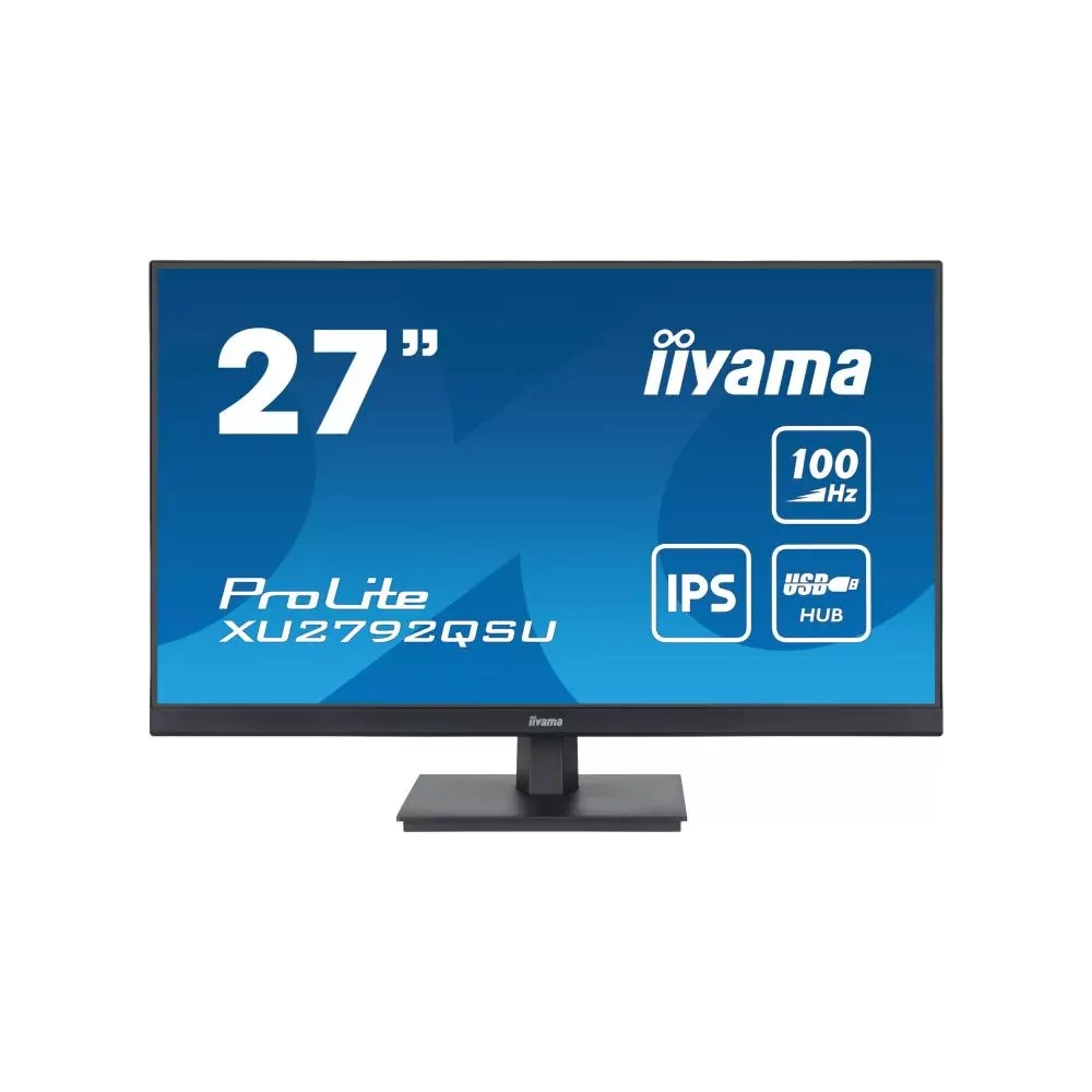 iiyama ProLite écran plat de PC 68,6 cm (27") 2560 x 1440 pixels Dual WQHD LED Noir-La Halle Informatique-[product_reference]