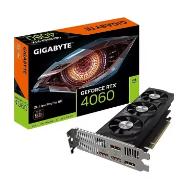 GIGABYTE GeForce RTX 4060 OC Low Profile 8G NVIDIA GeForce RTX­ 4060 8 Go GDDR6-La Halle Informatique-[product_reference]