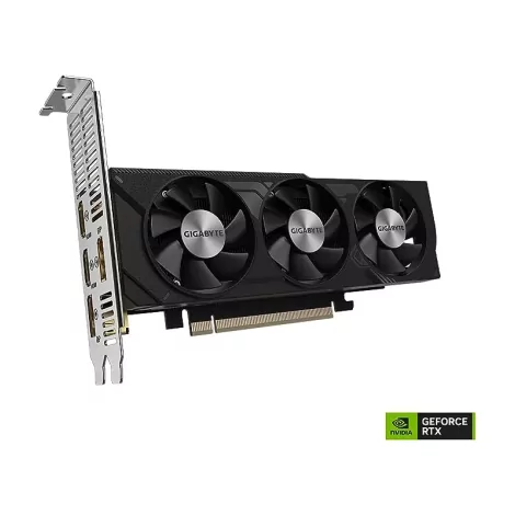 GIGABYTE GeForce RTX 4060 OC Low Profile 8G NVIDIA GeForce RTX­ 4060 8 Go GDDR6-La Halle Informatique-[product_reference]