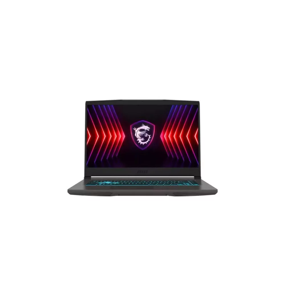 MSI Thin 15 B12VE-1231XFR Intel® Core? i5 i5-12450H Ordinateur portable 39,6 cm (15.6") Full HD 16 Go DDR4-SDRAM 512 Go SSD NVID