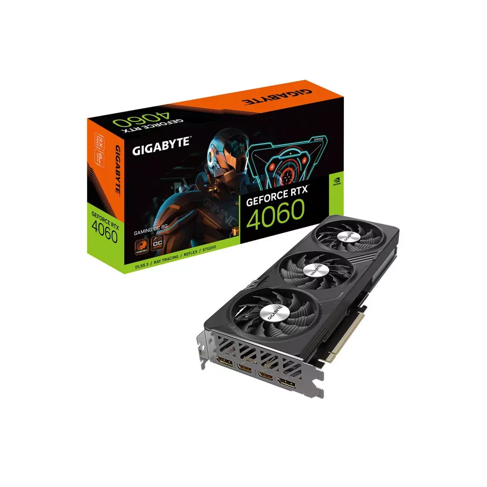 GIGABYTE GAMING GeForce RTX­­ 4060 OC 8G NVIDIA GeForce RTX­ 4060 8 Go GDDR6-La Halle Informatique-[product_reference]