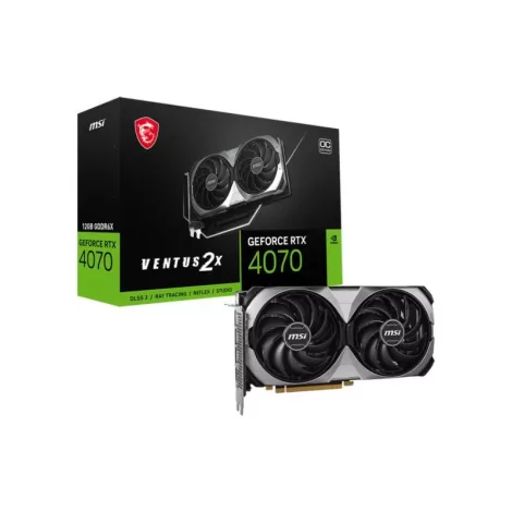 MSI VENTUS GeForce RTX 4070 2X E 12G OC NVIDIA 12 Go GDDR6X-La Halle Informatique-[product_reference]