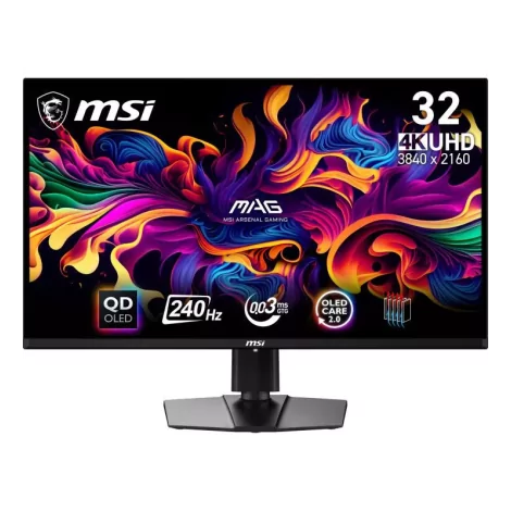 MSI MAG 321UPX QD-OLED écran plat de PC 80 cm (31.5") 3840 x 2160 pixels 4K Ultra HD QDOLED Noir-La Halle Informatique-[product_