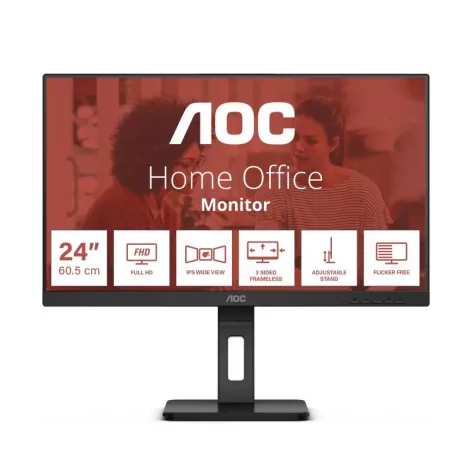 AOC E3 24E3QAF LED display 60,5 cm (23.8") 1920 x 1080 pixels Full HD LCD Noir-La Halle Informatique-[product_reference]