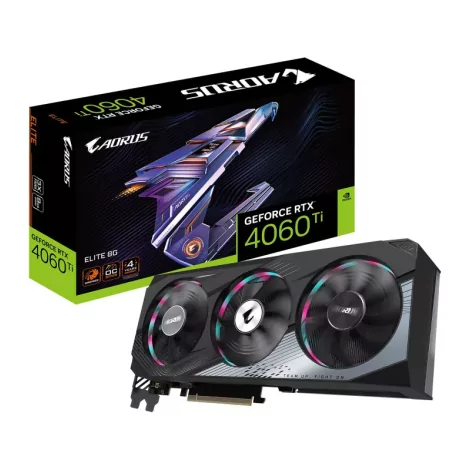 GIGABYTE AORUS GeForce RTX 4060 Ti ELITE 8G NVIDIA 8 Go GDDR6-La Halle Informatique-[product_reference]